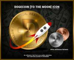 Free download Dogecoin [To the Moon] Icons by Elratauru free photo or picture to be edited with GIMP online image editor